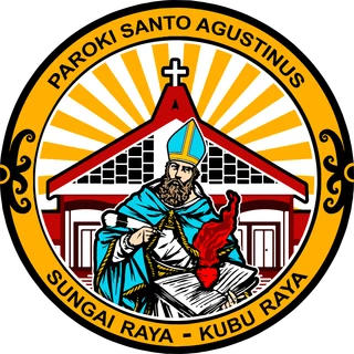 Logo Paroki Santo Agustinus Sungai Raya